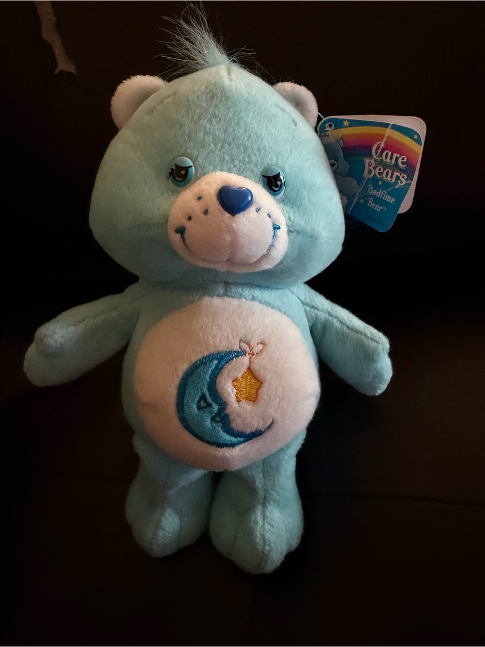 Care Bears Bedtime Bear Plush - Light Blue and White with Yellow Star